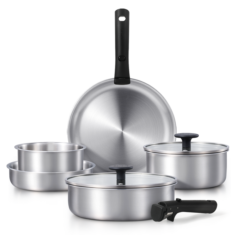 Carote 9pcs Stainless Steel Cookware Set